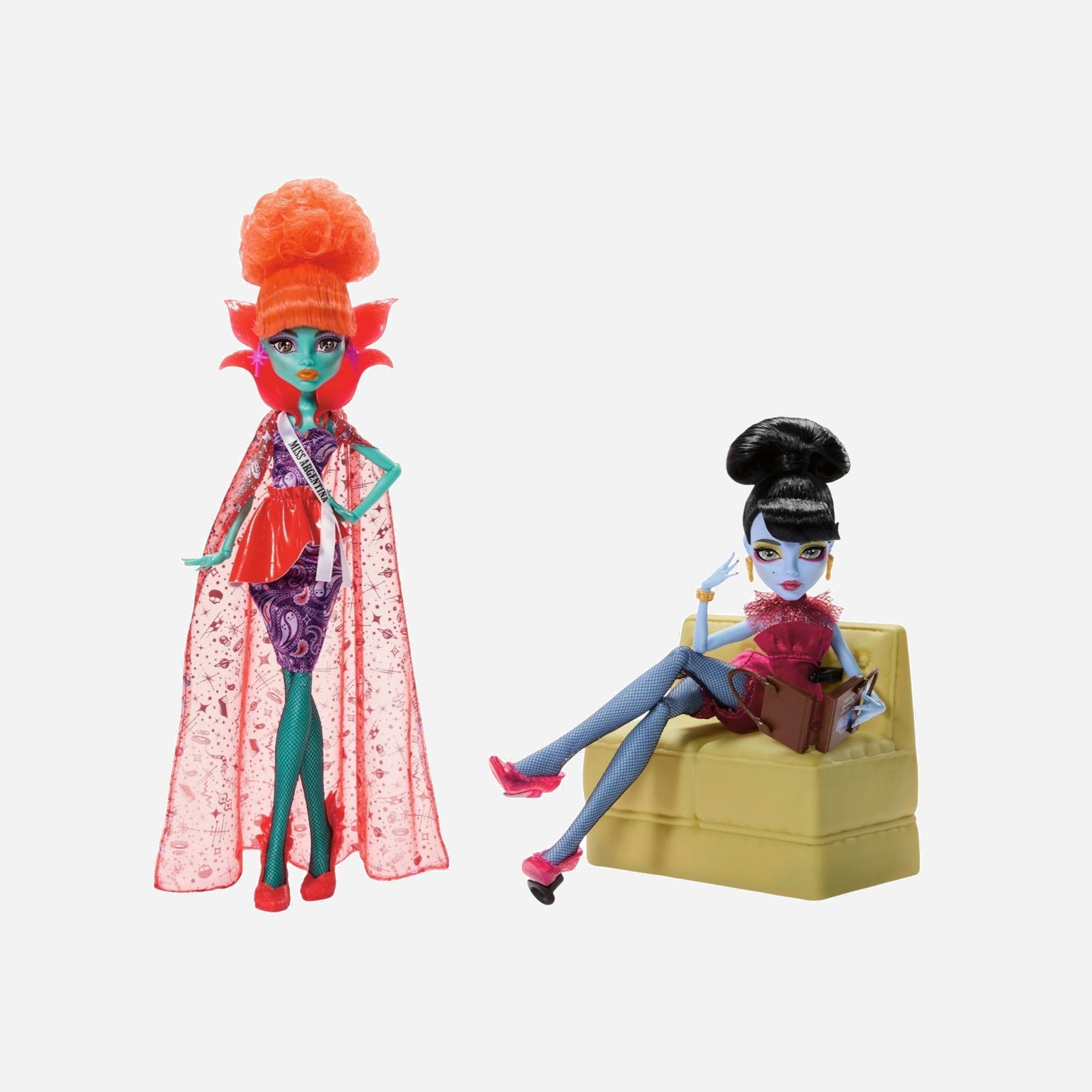 Mattel Monster High Beetlejuice Waiting Room Dolls (2-Pack)