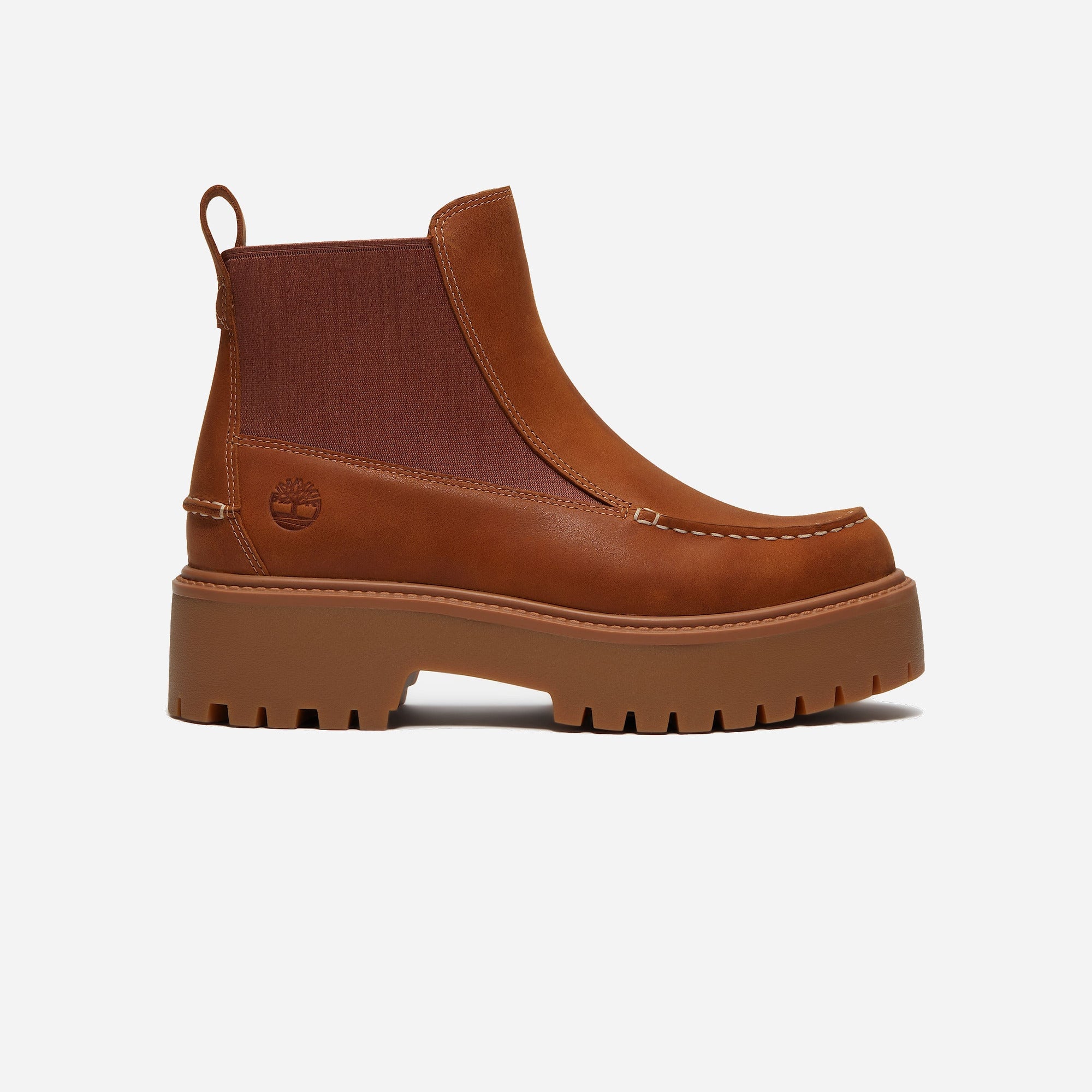 Timberland Stone Street Platform Chelsea Boot Wheat Full-Grain WMNS