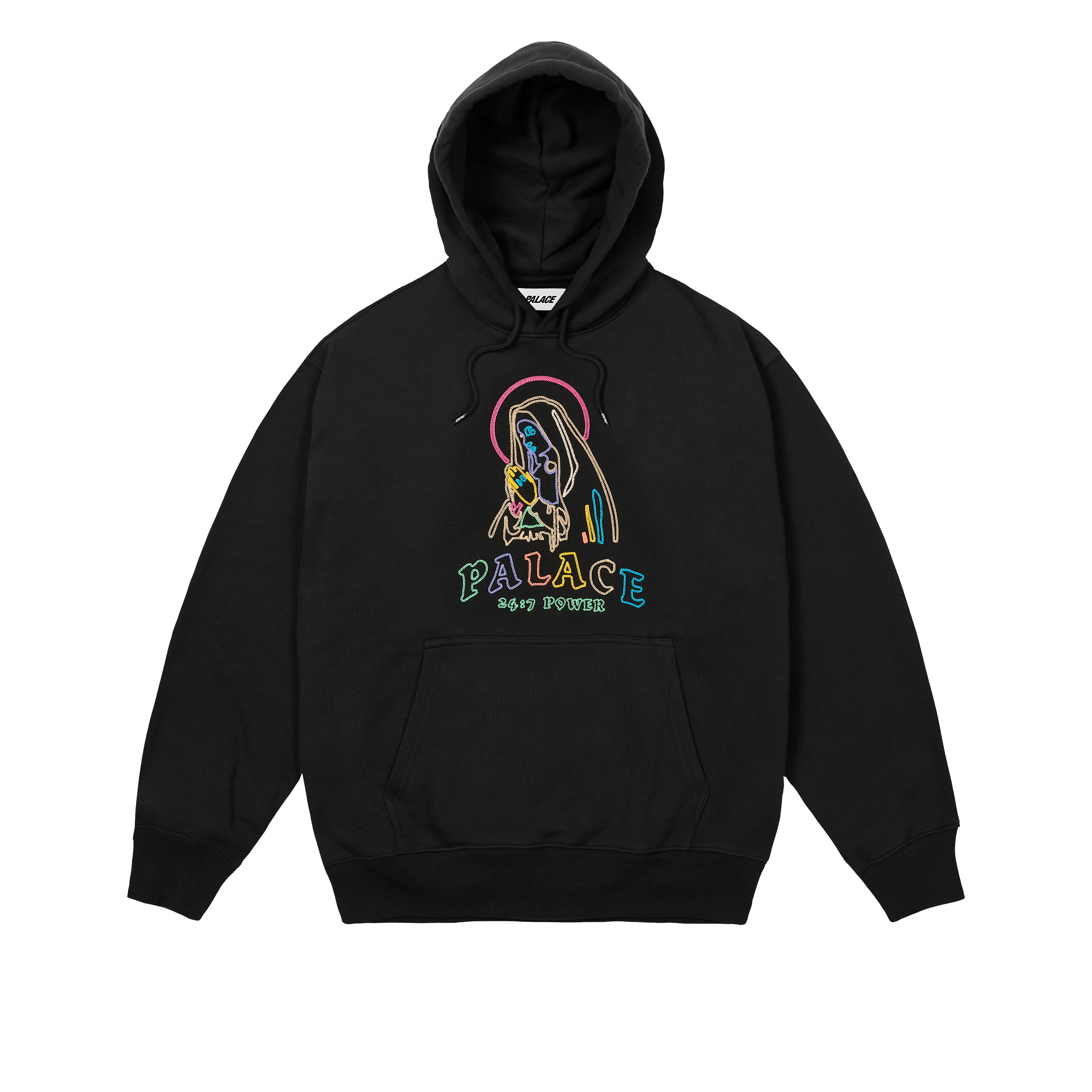 Palace Skateboards PRAY for US HOOD Maroonish