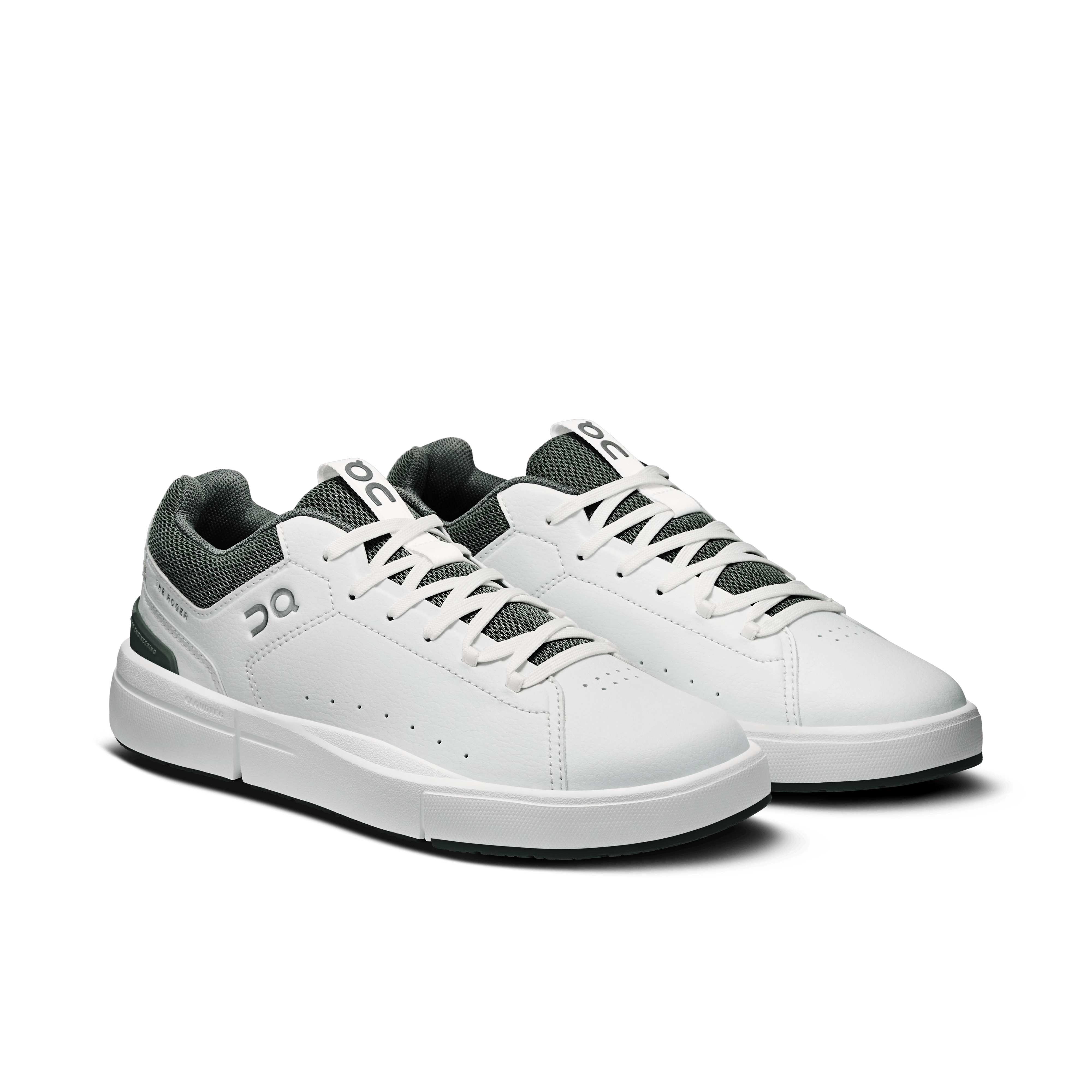 ON Running THE ROGER Youth White Olive