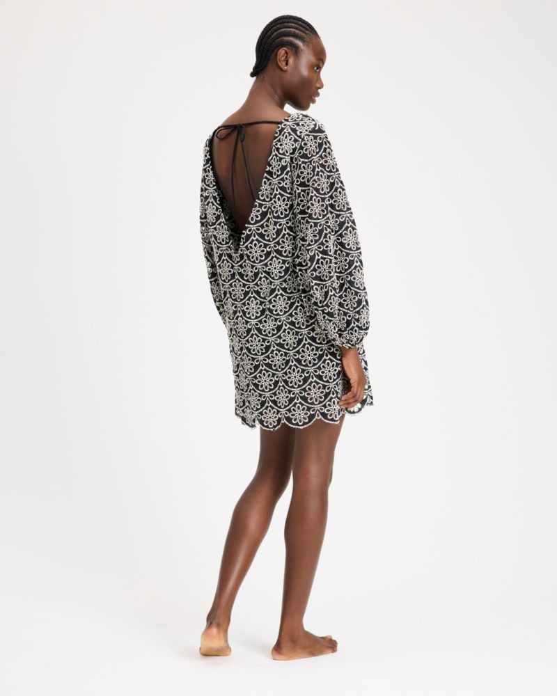 Eyelet Cover-up Dress