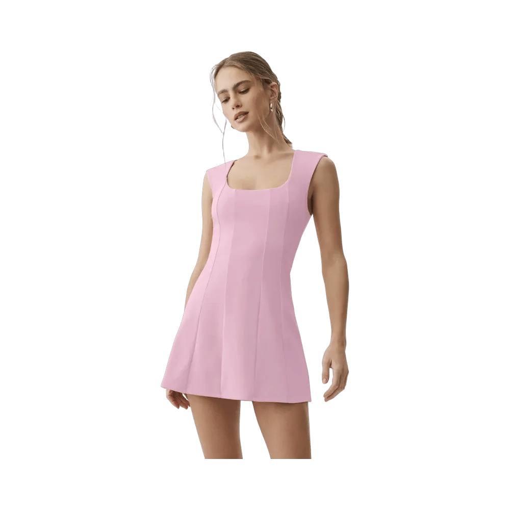 Alo ALO Softsculpt Desire Tennis Dress 'Pink Marshmallow'