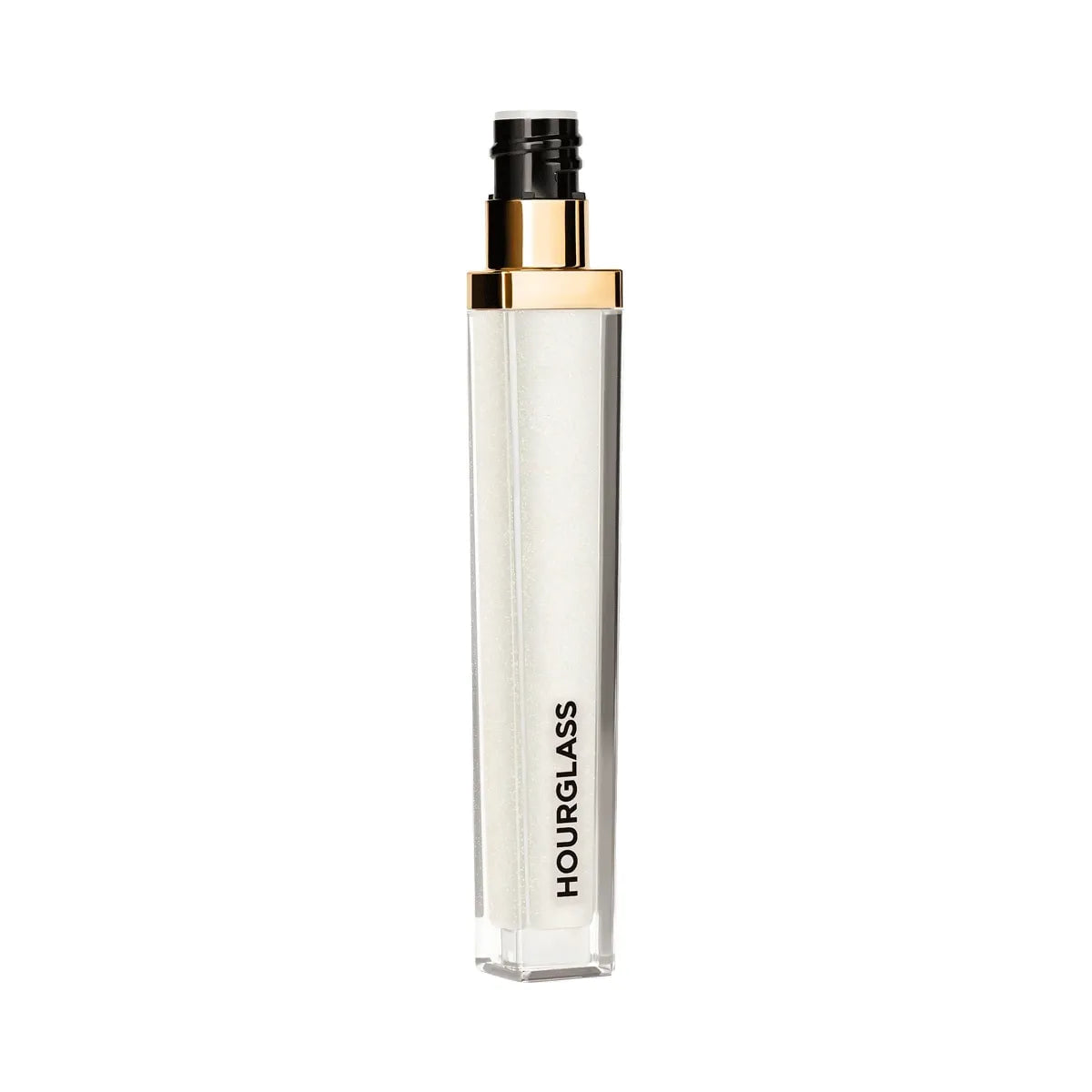 Hourglass Unreal High Shine Volumizing Lip Gloss Halo - Clear with Gold Shimmer