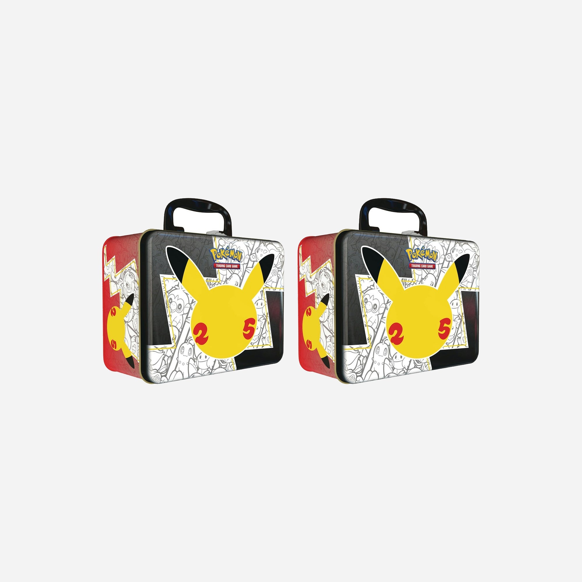 Pokemon TCG 25th Anniversary Celebrations Collector Chest Tin 2x Lot