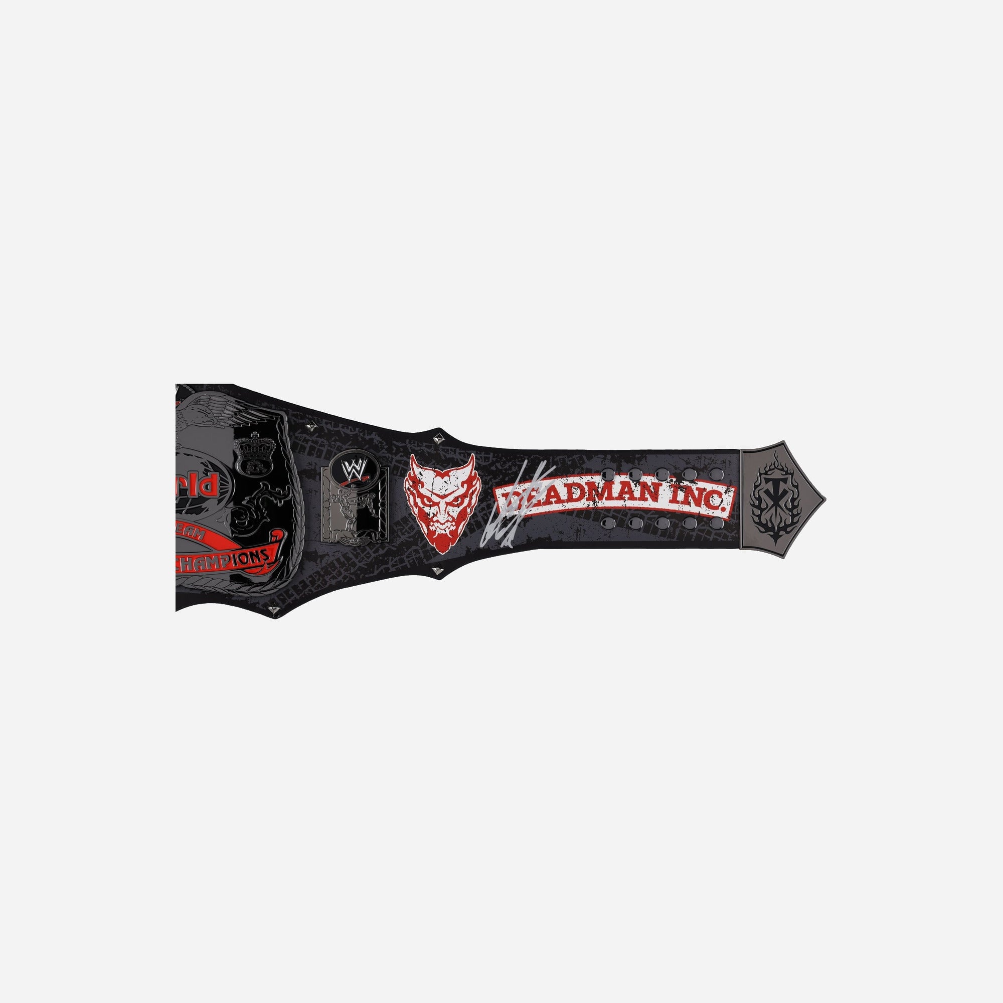 The Undertaker and Kane WWE Autographed Brothers of Destruction Replica Title Belt