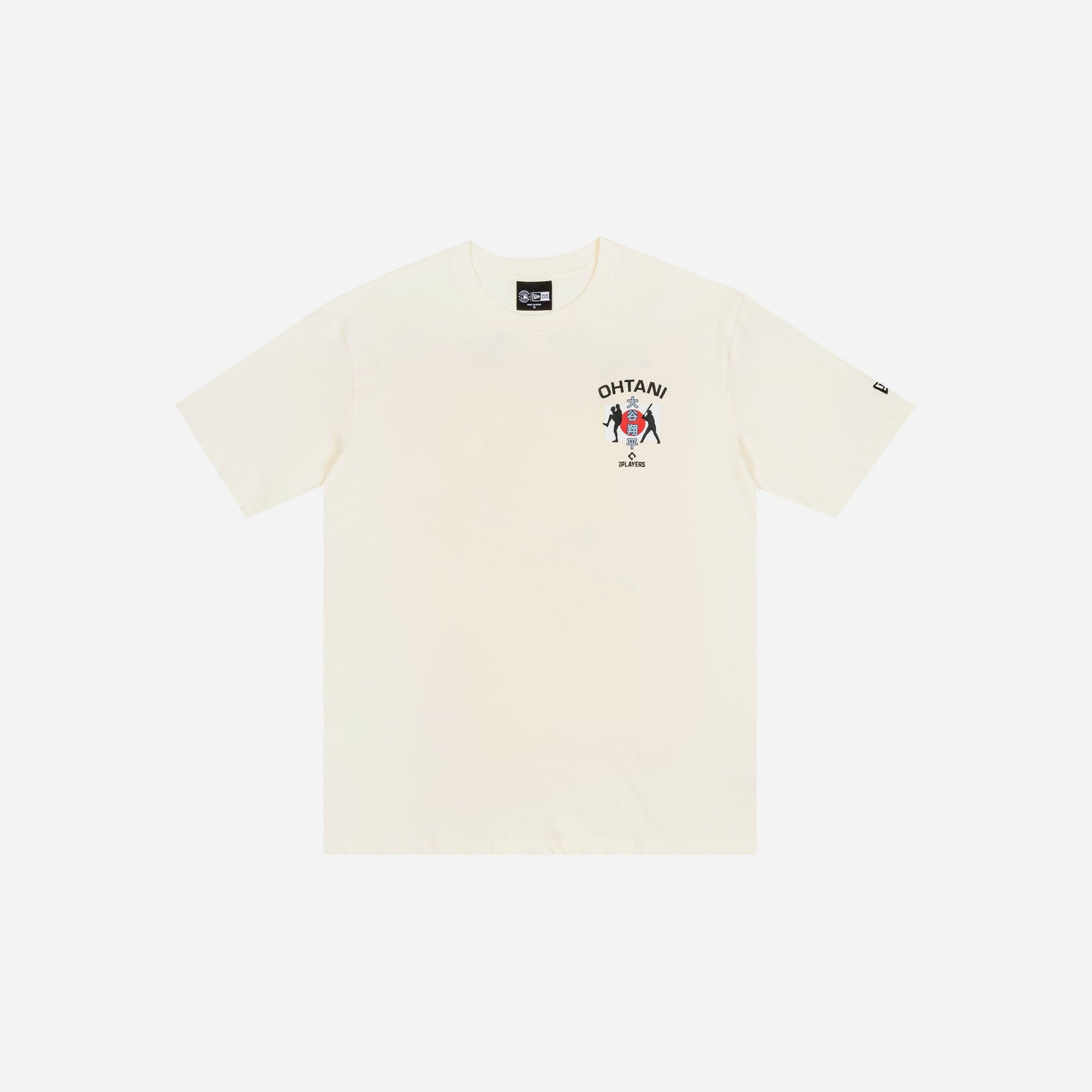 New Era Los Angeles Dodgers Kanji Oversized Short Sleeve Shirt Beige/Black/Red