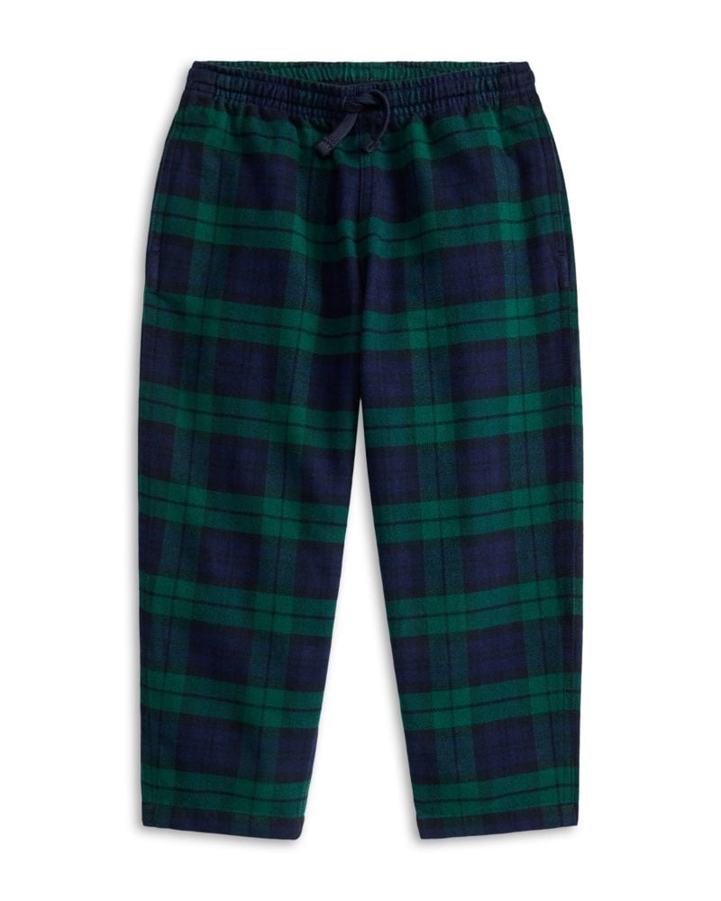 Polo Ralph Lauren Boys' Big Fit Plaid Cotton Flannel Pants - Big Kid Polo Ralph Lauren Boys' Big Fit Plaid Cotton Flannel Pants - Big Kid