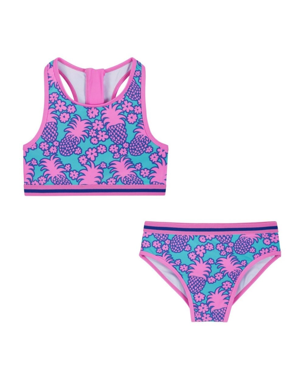 Andy & Evan Girls' Tankini Set - Little Kid – image 3 of 4 Andy & Evan Girls' Tankini Set - Little Kid – image 3 of 4