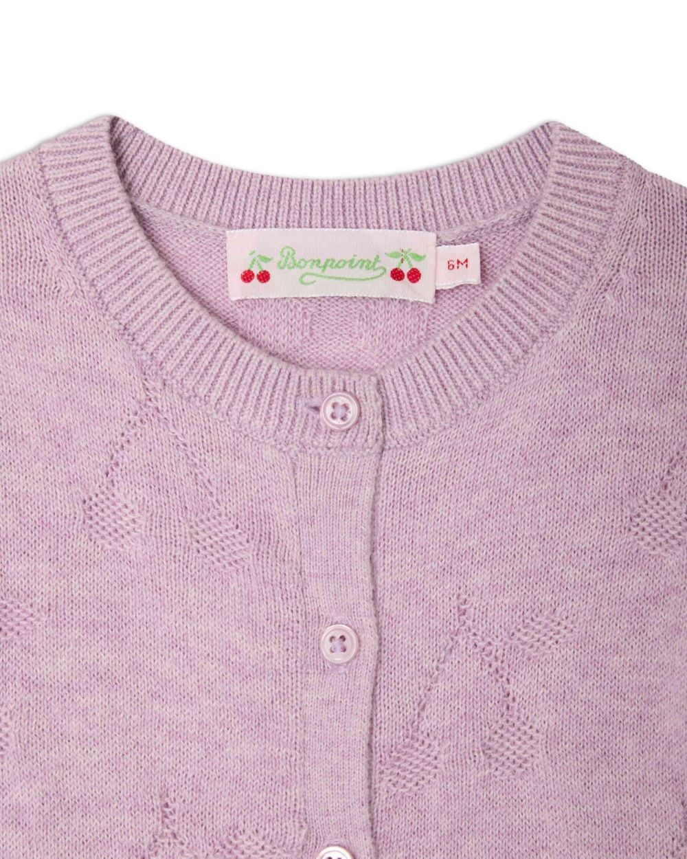 Bonpoint Girls' Teyana Cardigan - Baby, Little Kid – image 3 of 4 Bonpoint Girls' Teyana Cardigan - Baby, Little Kid – image 3 of 4