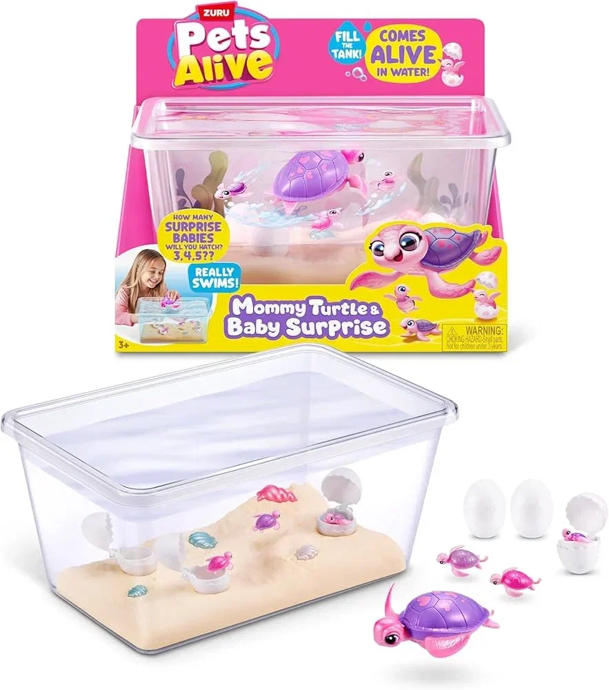 Zuru Pets Alive Mama Turtle Surprise Zuru Pets Alive Mama Turtle Surprise