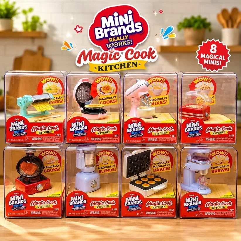 Zuru Mini brand Magic Cook Kitchen 1pcs Zuru Mini brand Magic Cook Kitchen 1pcs