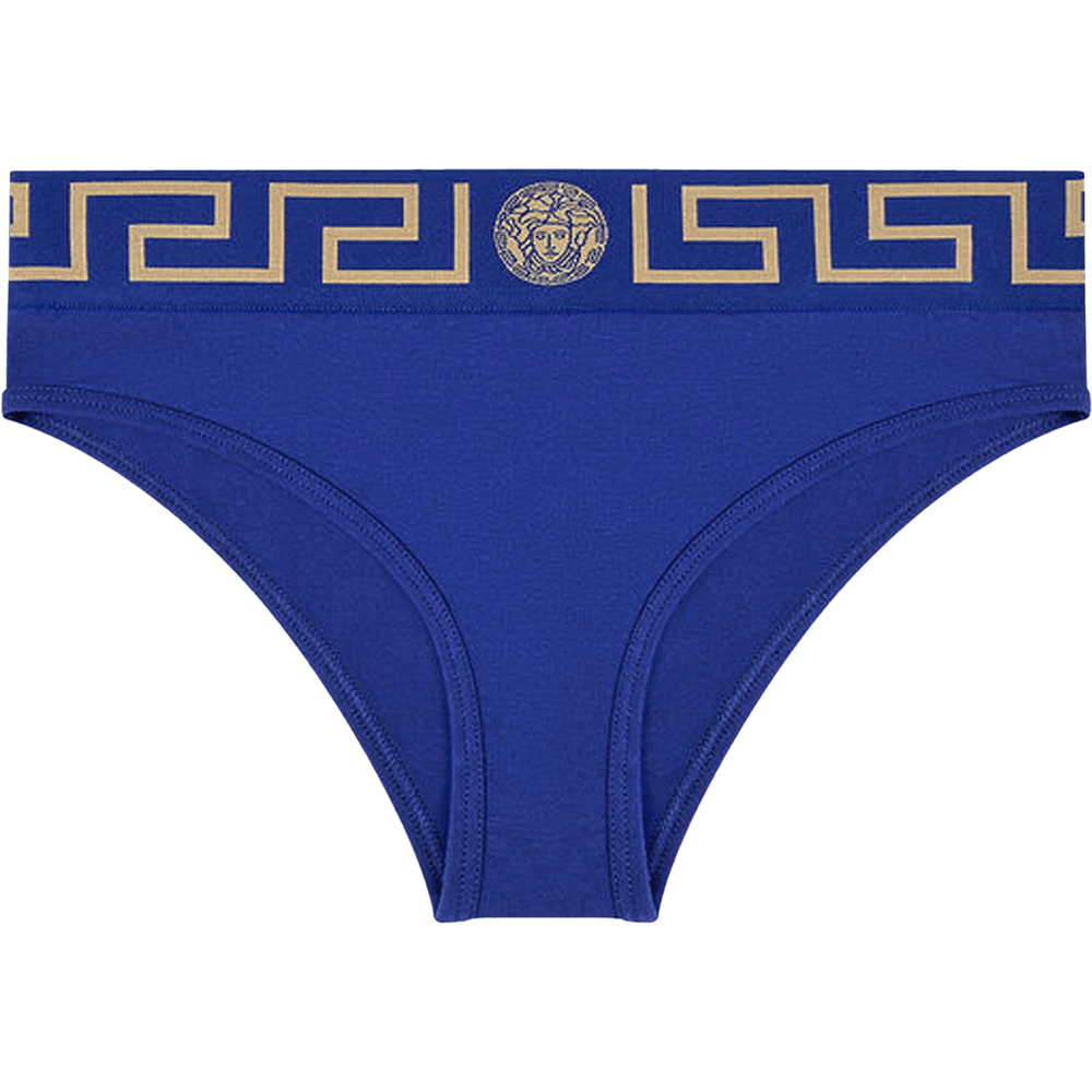 Versace Greca Border Briefs Bluette