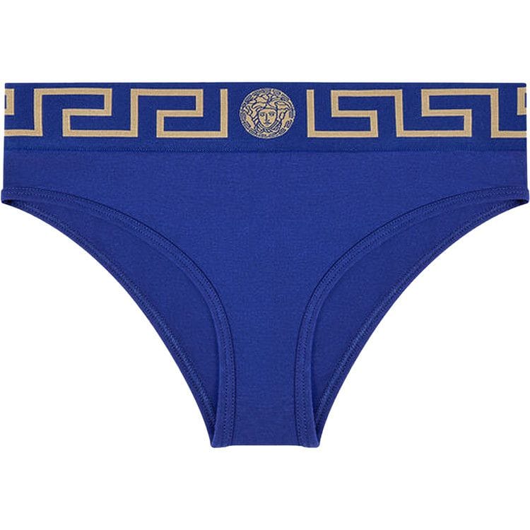 Versace Greca Border Briefs Bluette