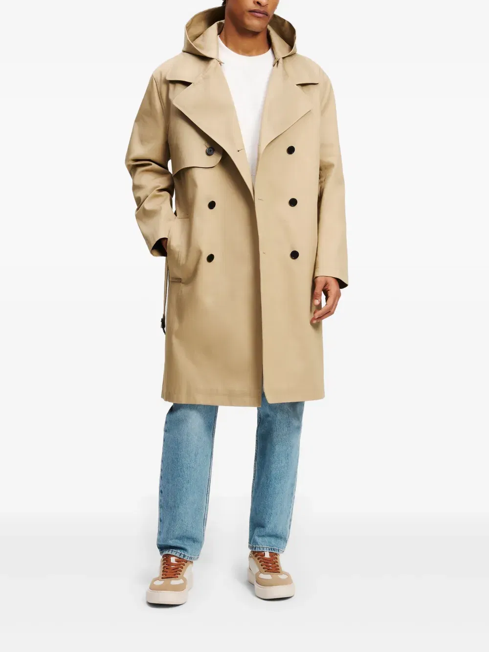 Cotton Trench Coat