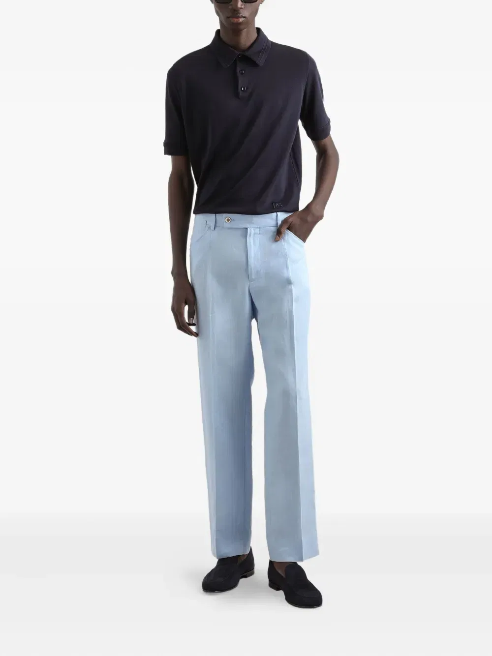 Silk Polo Shirt