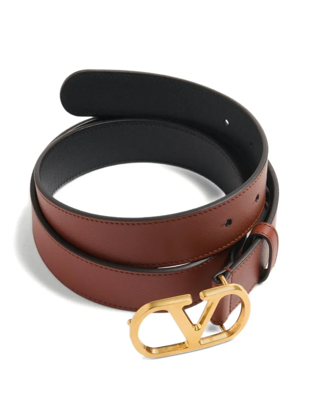 Vlogo Signature Leather Belt