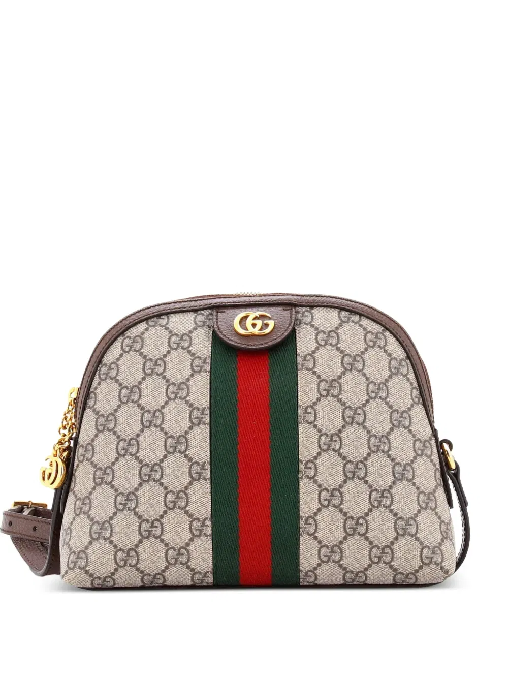 Ophidia Dome GG Coated Canvas Small shoulder bag