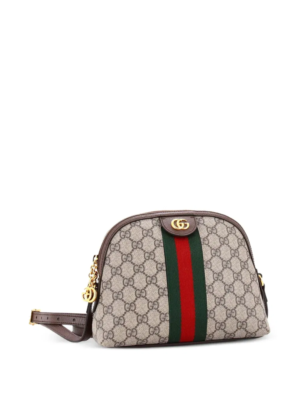 Ophidia Dome GG Coated Canvas Small shoulder bag