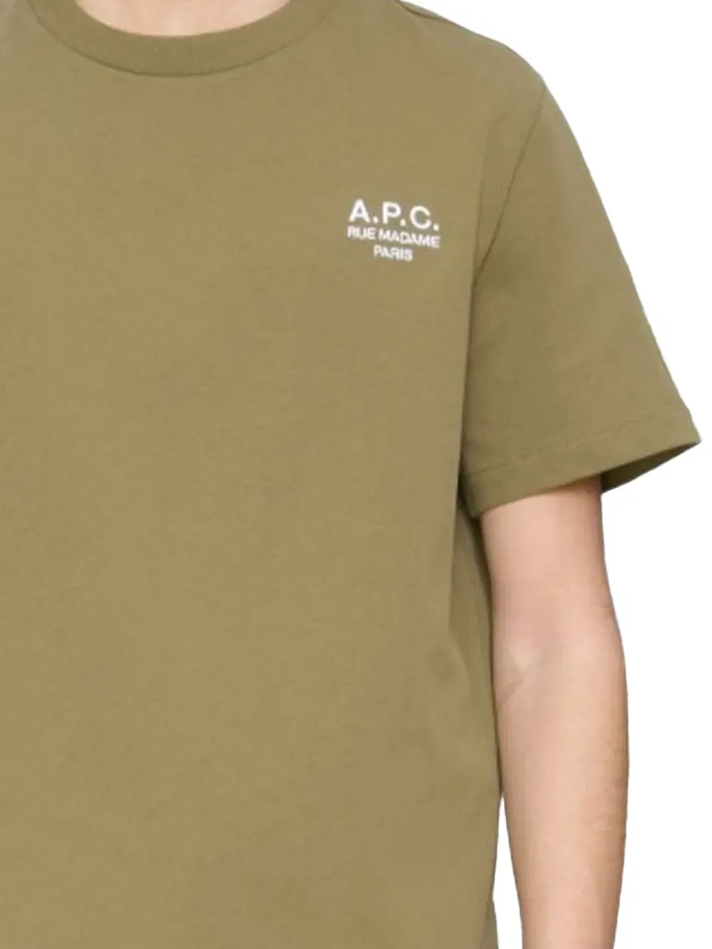 logo-embroidery cotton T-Shirt