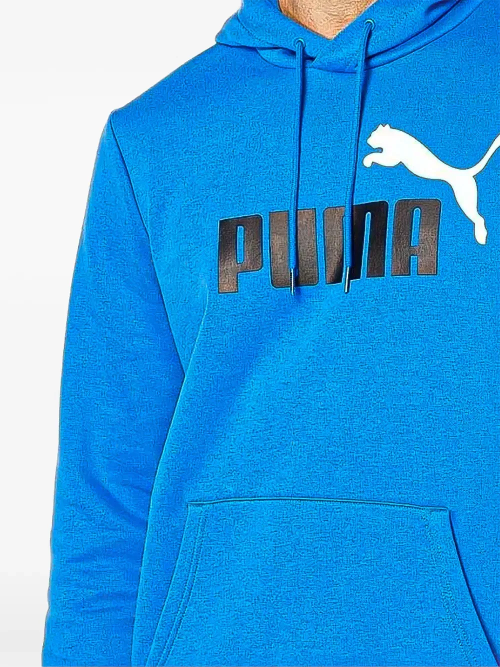 Essential Big Logo fleece Hoodie
