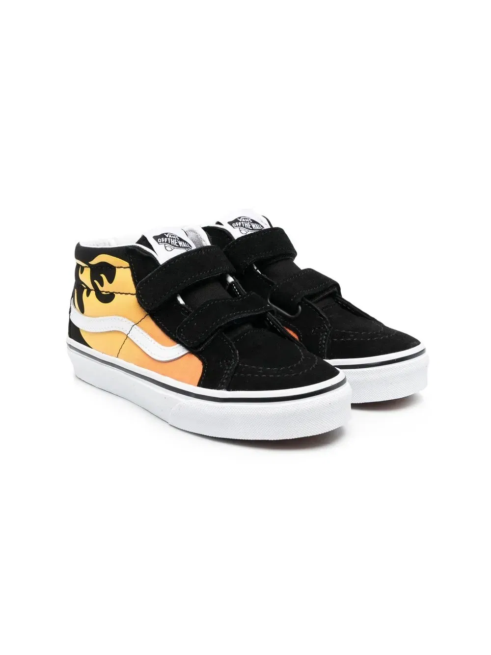 Old Skool flame-print sneakers