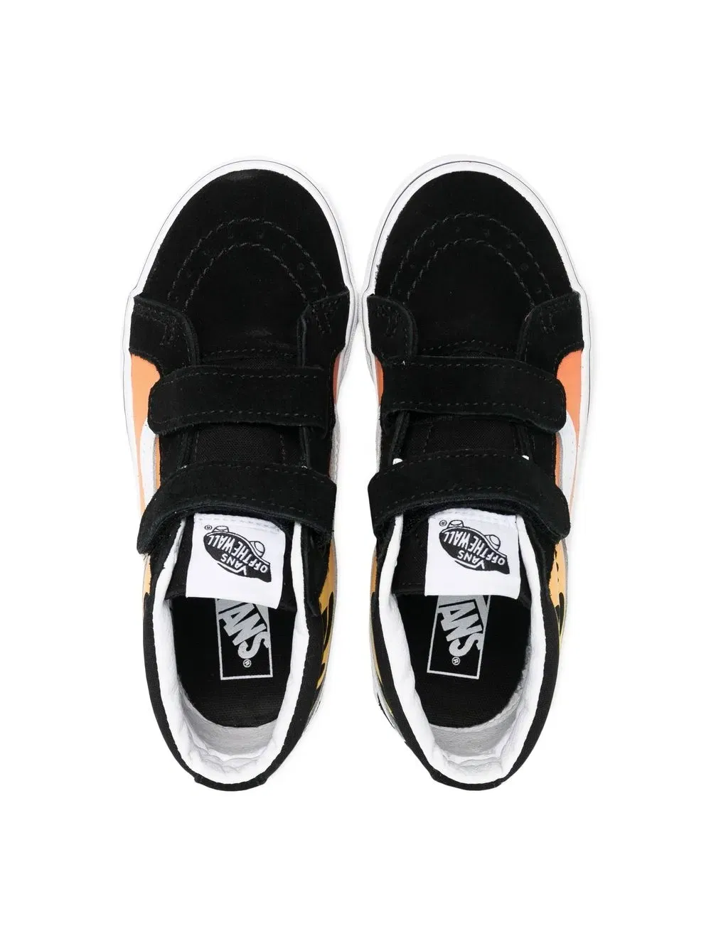 Old Skool flame-print sneakers