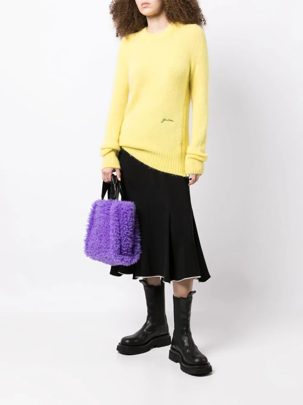 logo-embroidered crew-neck sweater