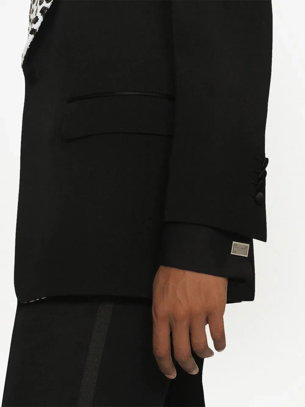 logo-plaque square-shape cufflinks