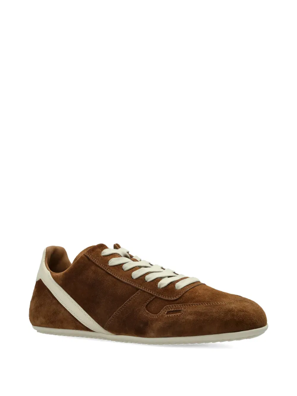 Minimal Sneak suede leather panel sneakers