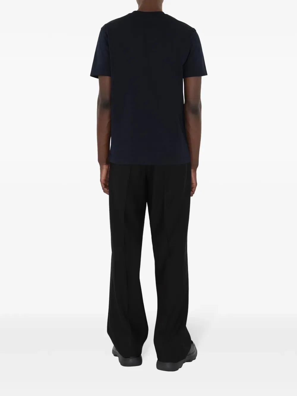 EDK-embroidered cotton T-Shirt