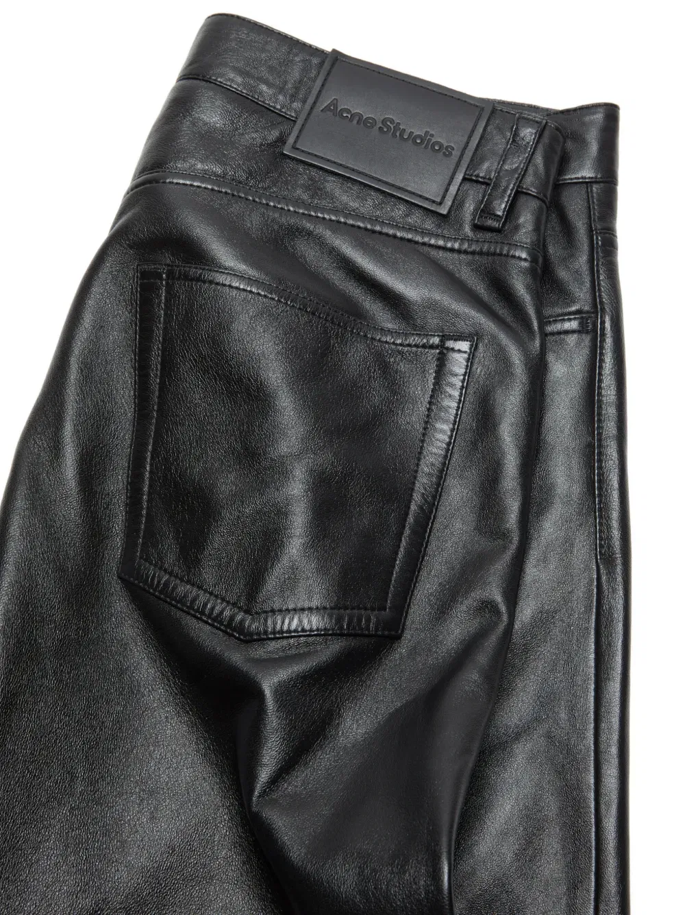 lamb leather trousers