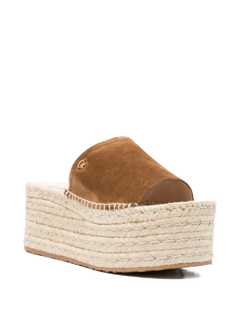 suede heeled espadrilles