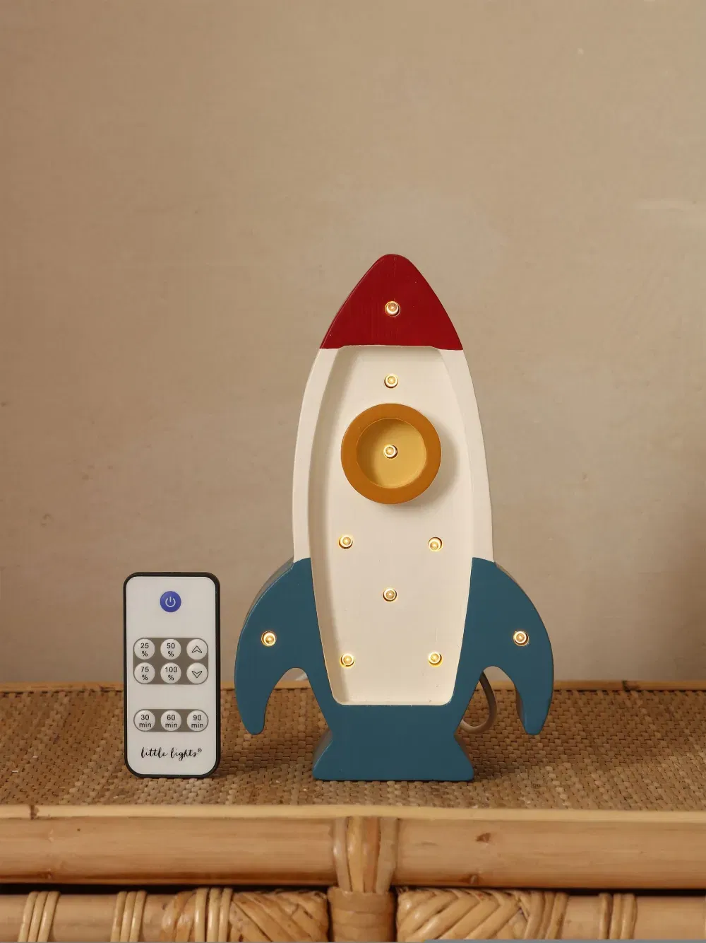 mini Space Rocket lamp