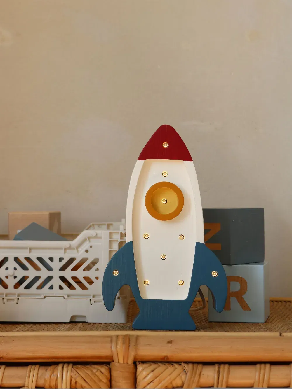 mini Space Rocket lamp