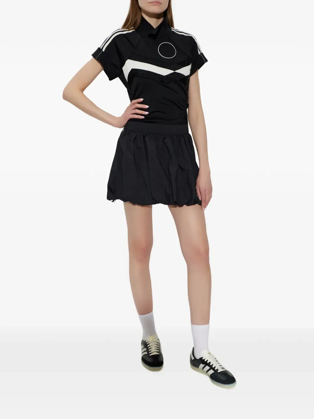 three-stripe-sleeve T-Shirt