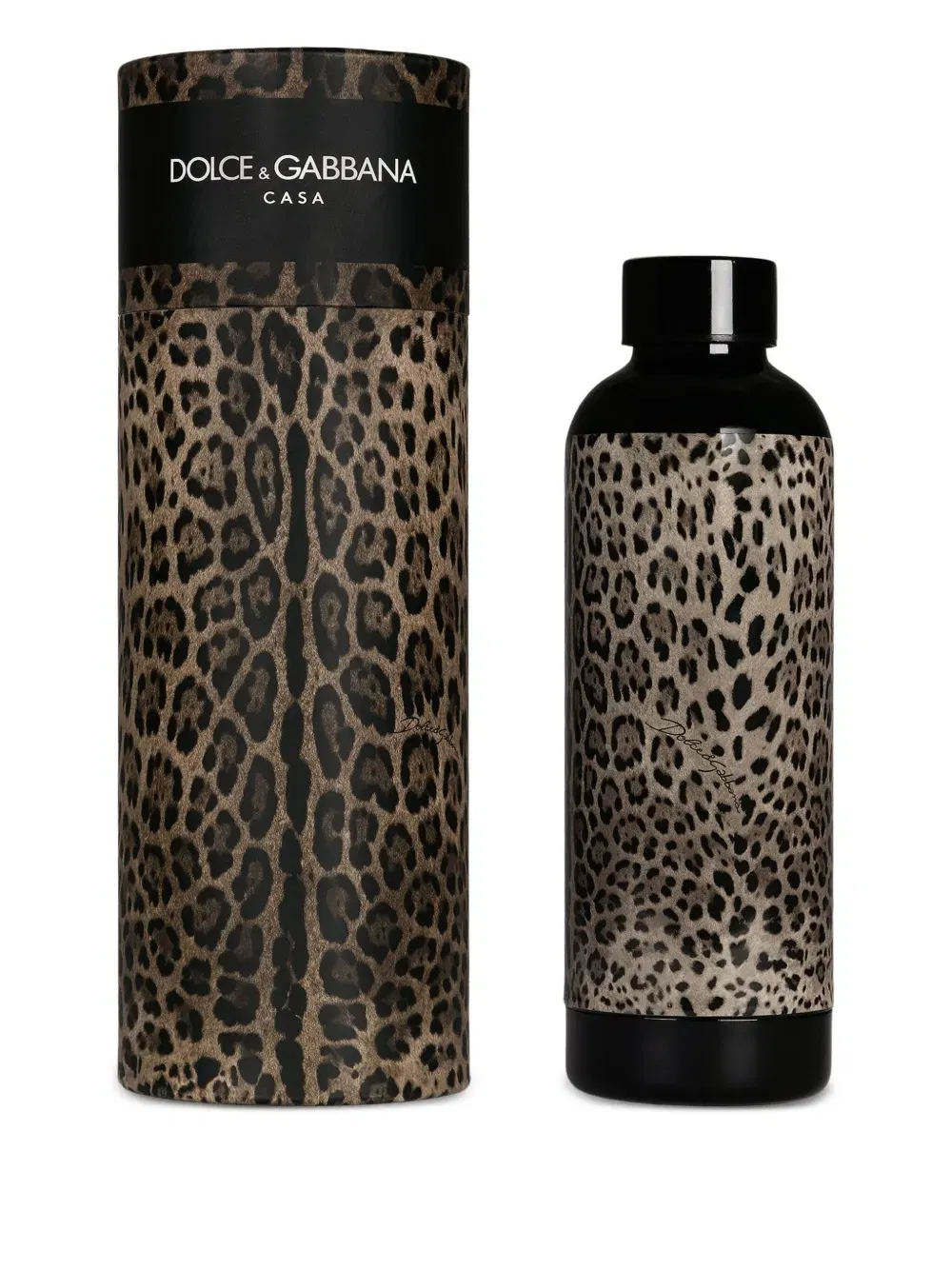 leopard-print thermos