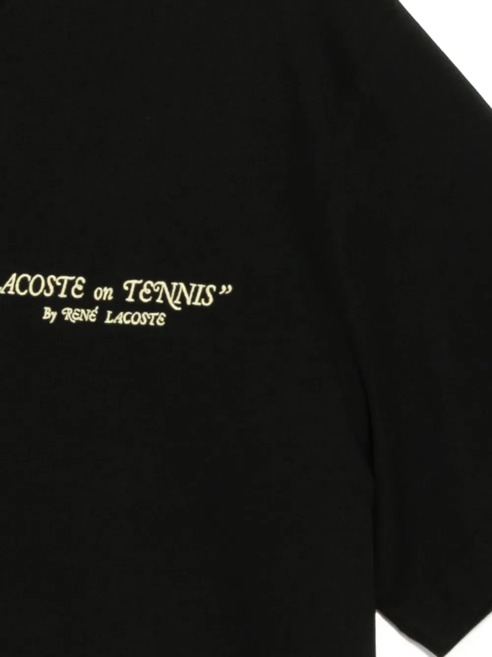 embroidered crew neck T-Shirt