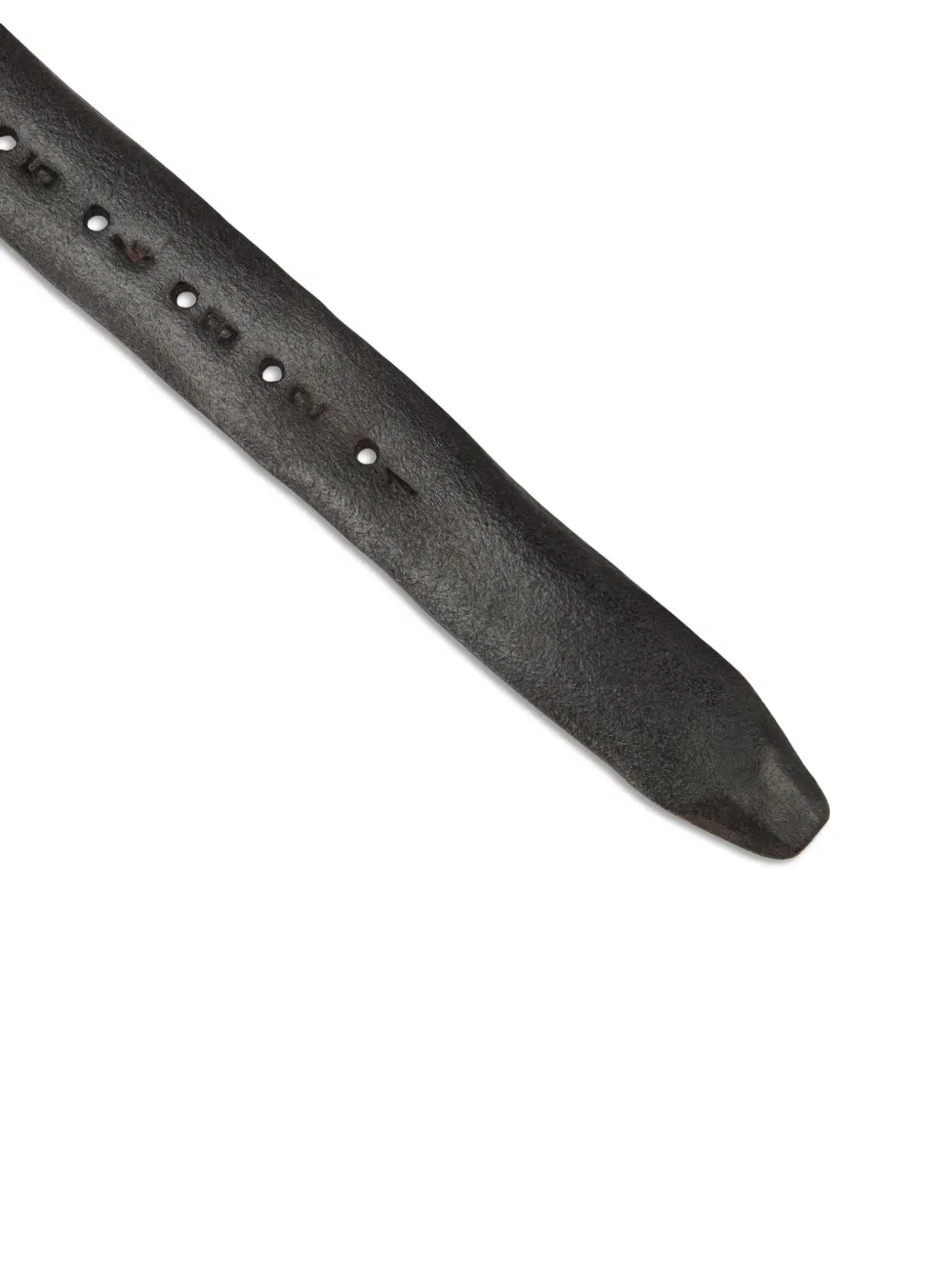Crockett leather belt