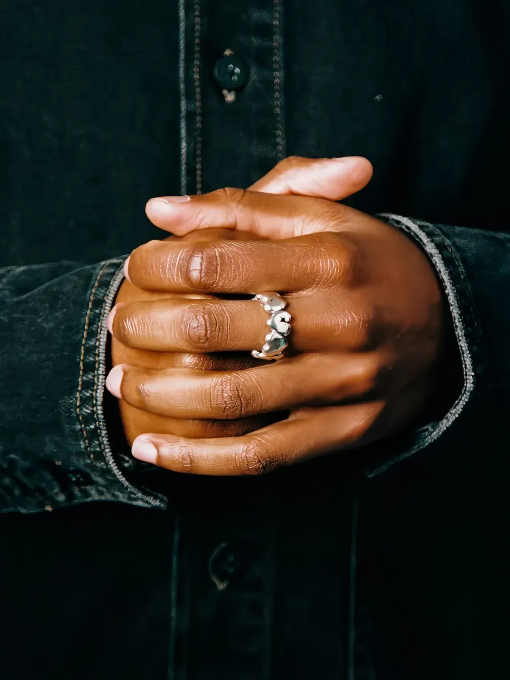 heart star ring