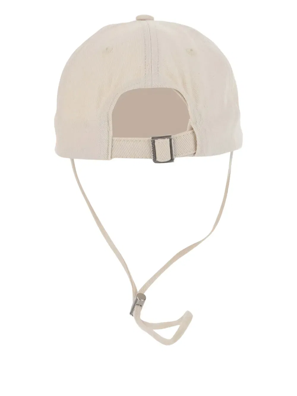 frayed-trim baseball cap