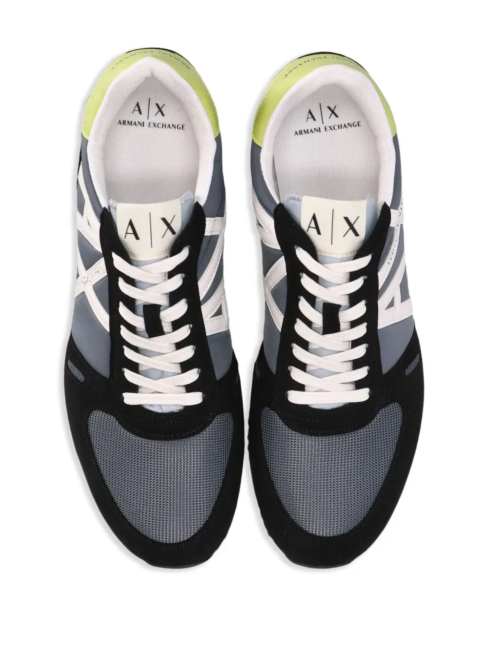 AX panelled sneakers