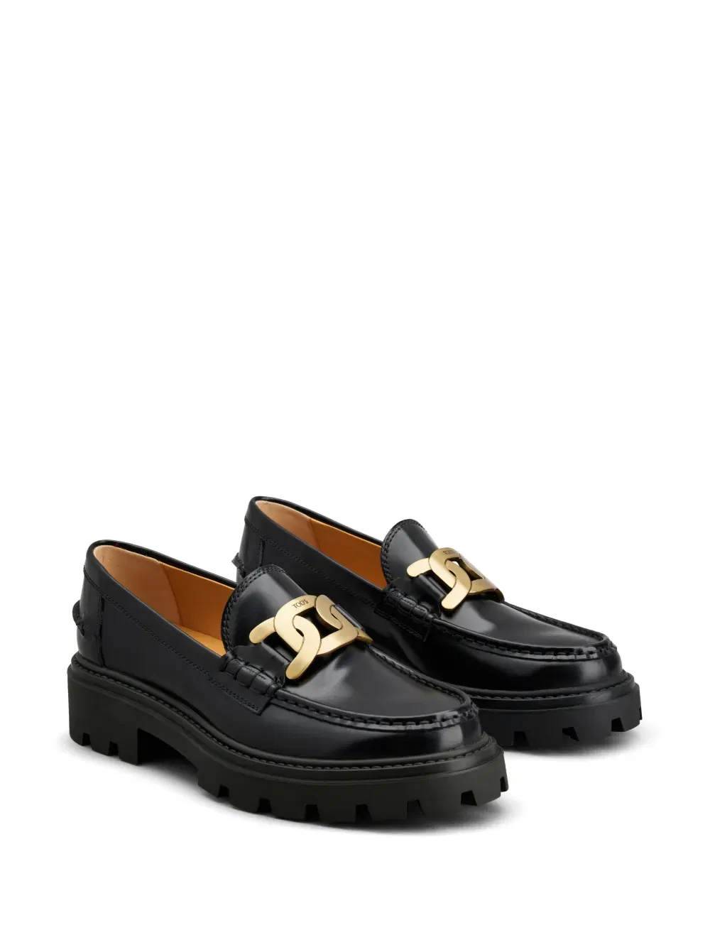 Gomma Pesante leather loafers