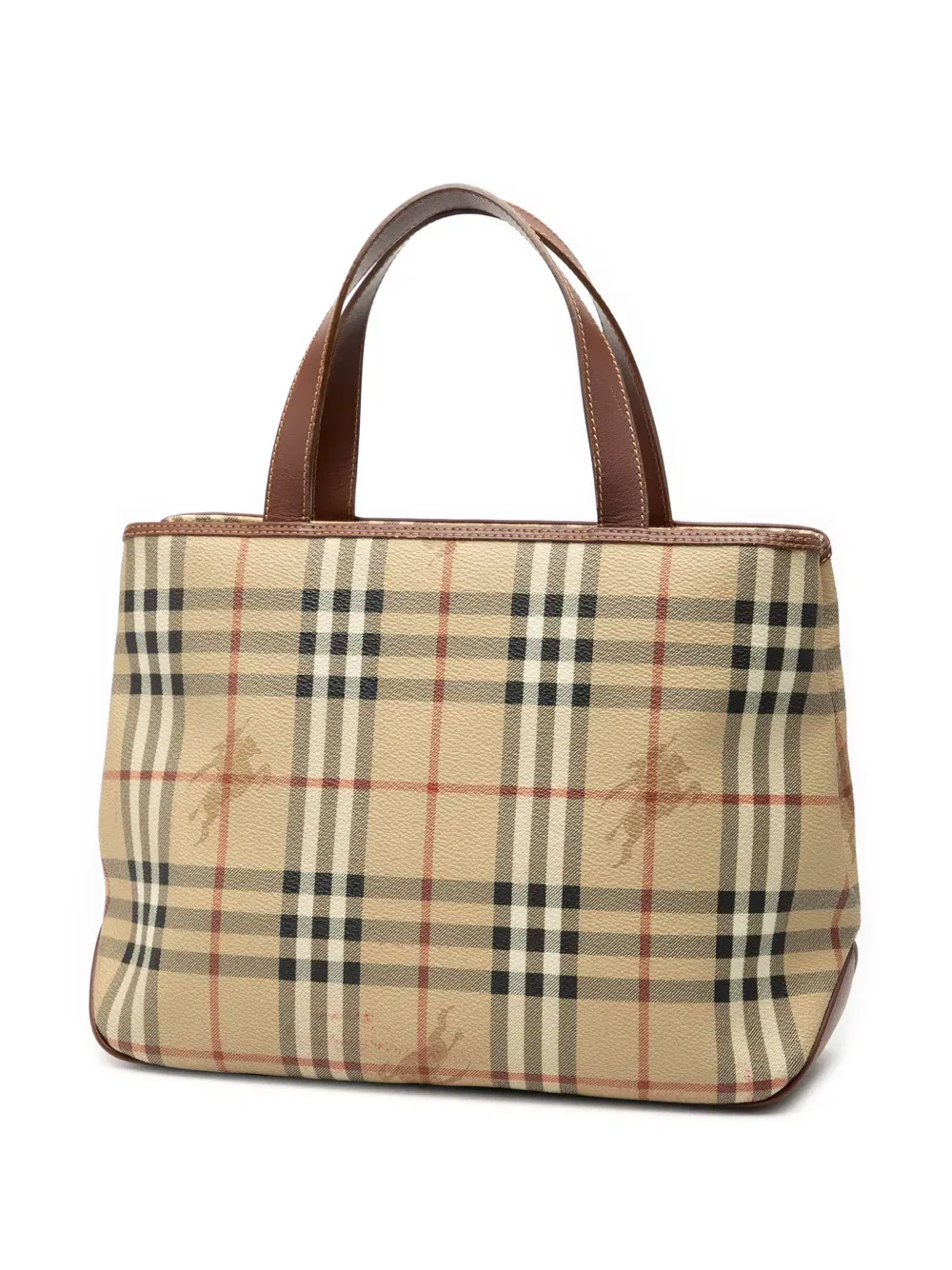 2000-2017 Haymarket Check Coated Canvas tote bag