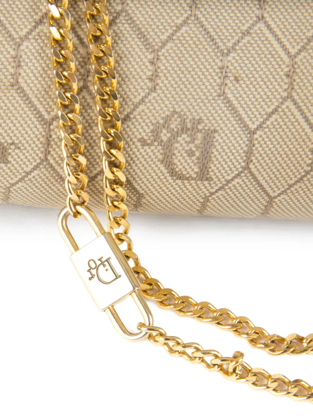 1980s monogram shoulder bag