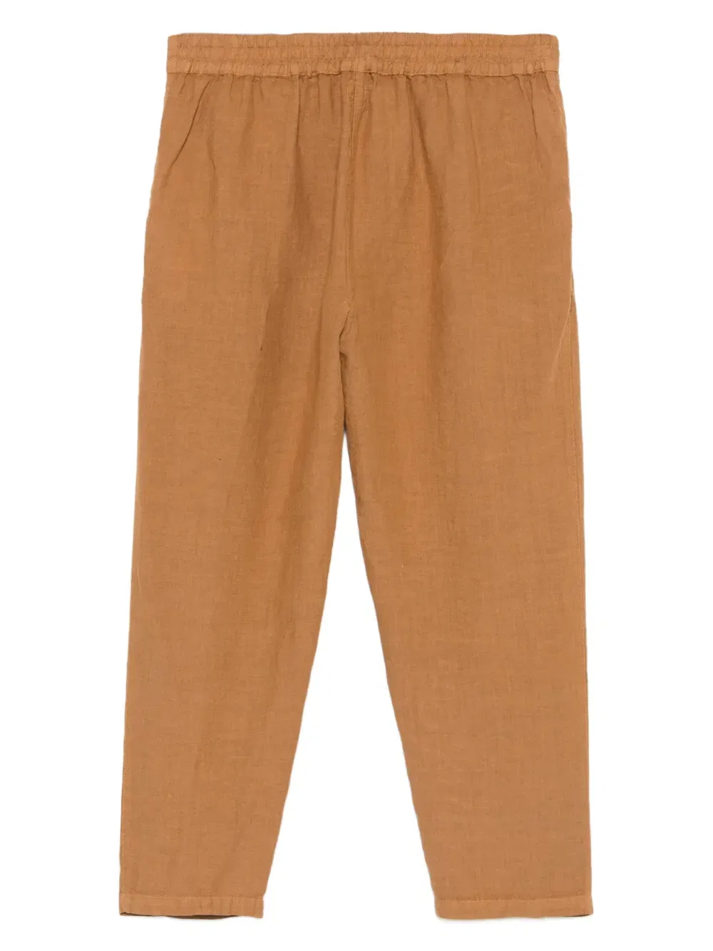 pleated linen trousers