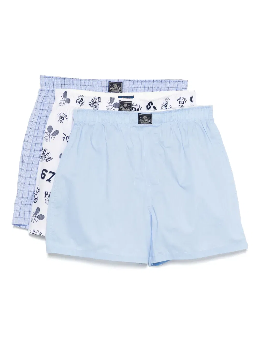 logo-print boxers pack (pack of three)