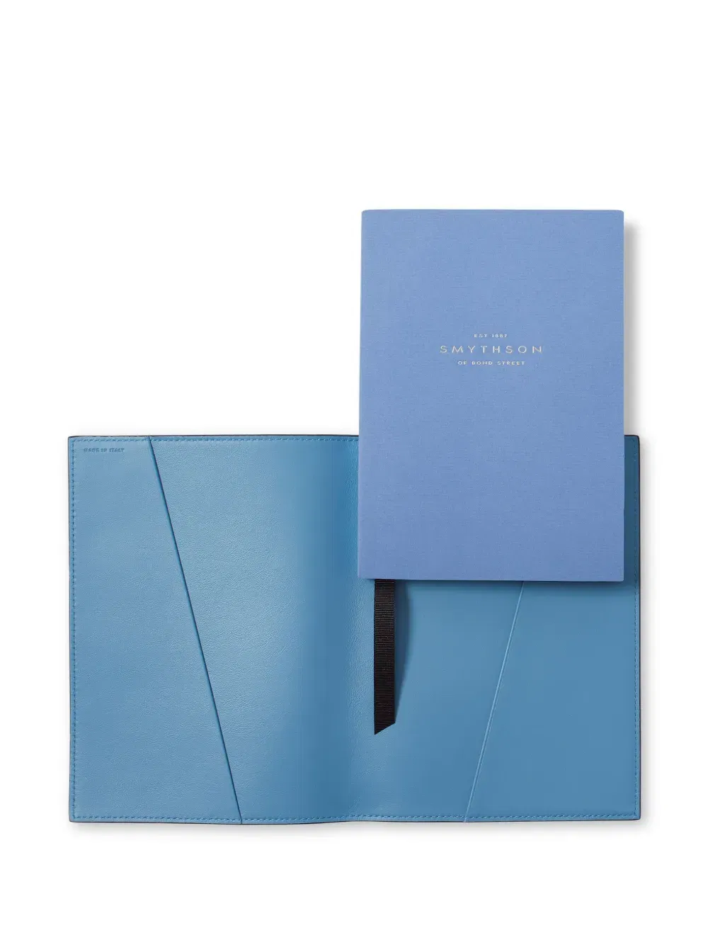 Evergreen refillable leather notebook (19.5cm x 14.5cm)