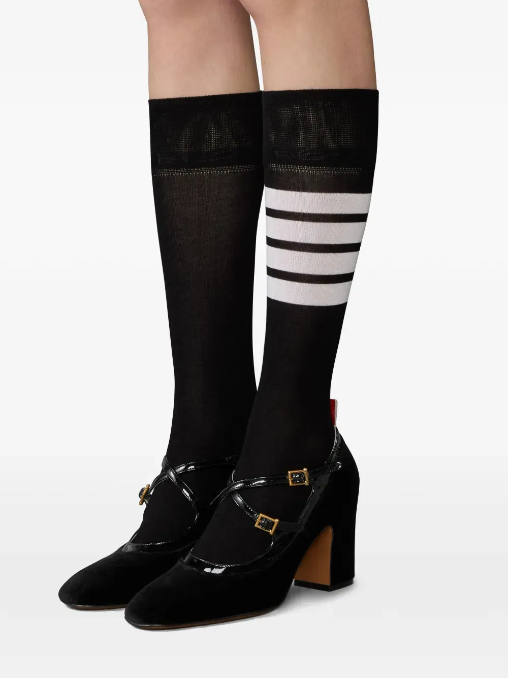 Thom John criss-cross buckle pumps