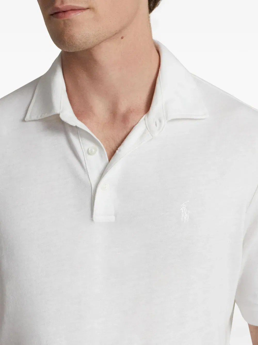 Polo Pony-embroidered short-sleeve polo shirt
