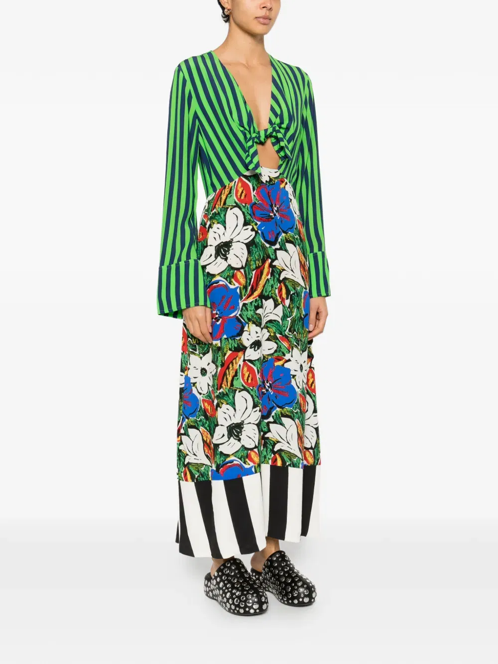 Zelene maxi dress